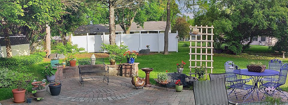 Backyard view