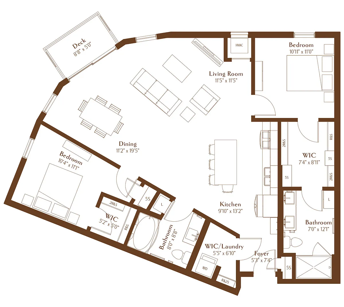 Floor plan Ripple