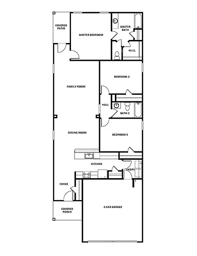 Floor plan Dogwood