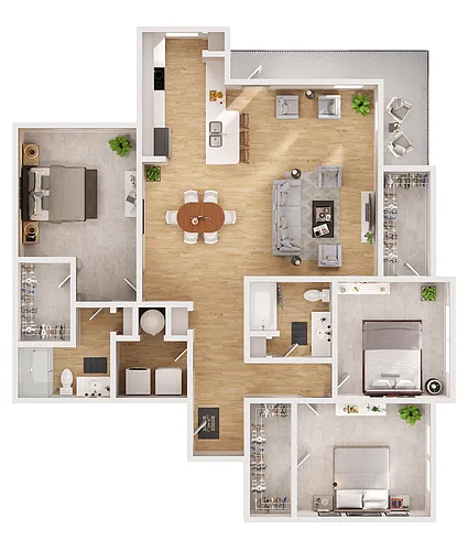 Floor plan C1
