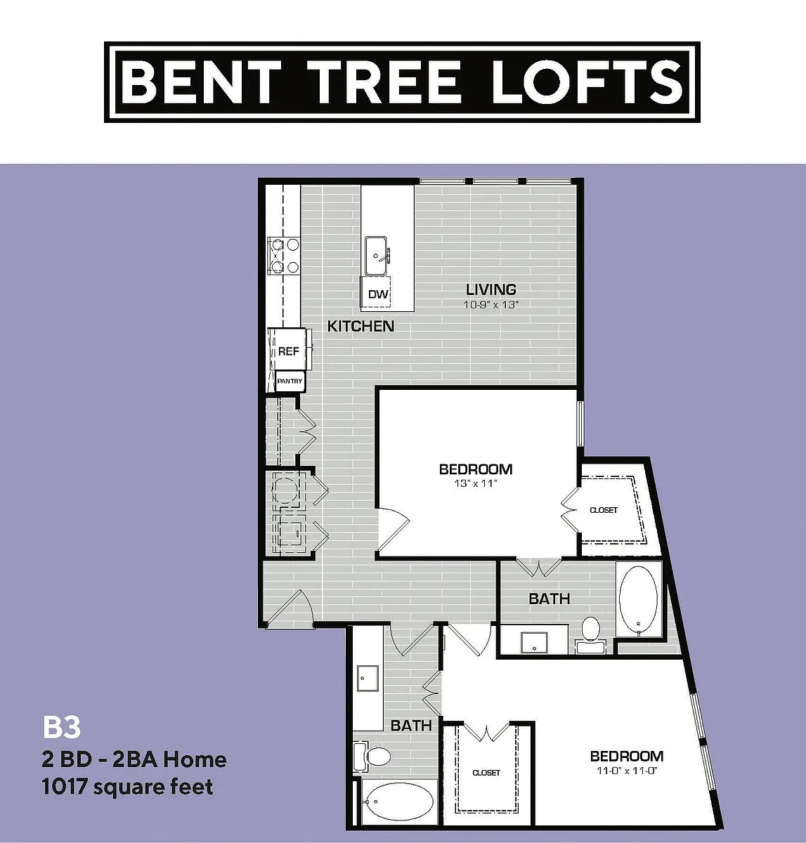 Floor plan B3