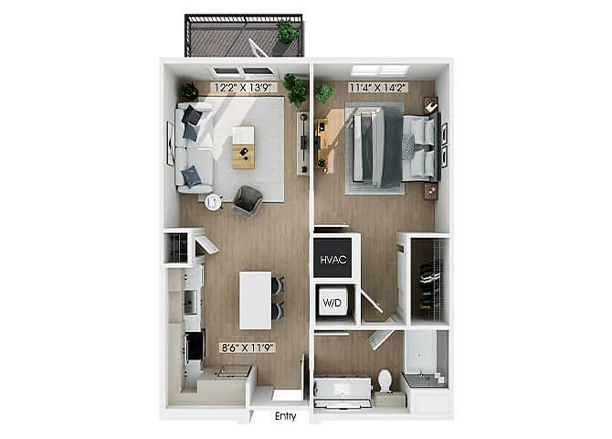 Floor plan A1