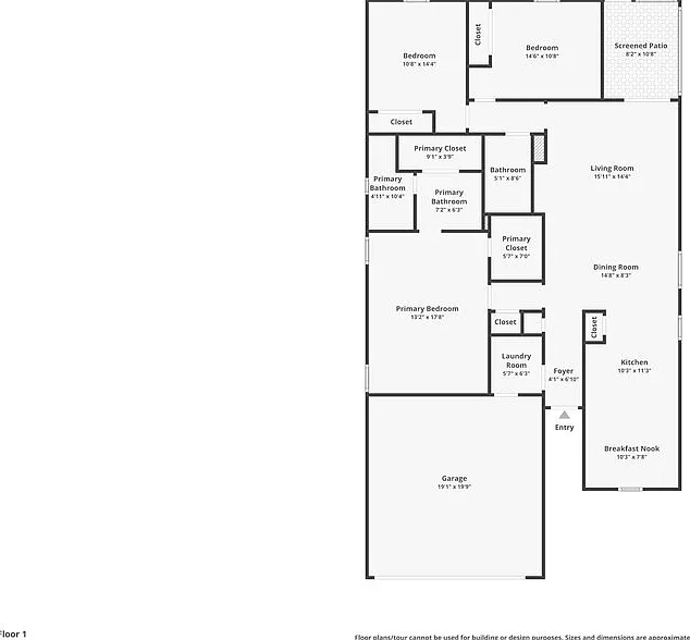 3 bed, 2.0 bath, 1544 sqft, $2,590 — Photo 2