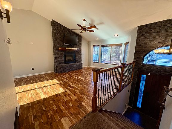 Stairs to living room