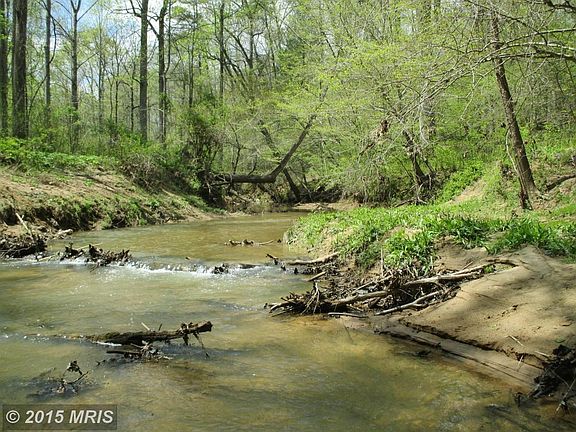 View Crooked Run Creek and sandy beach