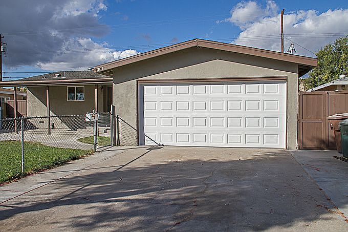 Brand new sectional garage