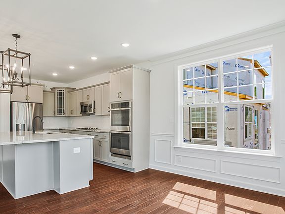 Dining area adjacent to gourmet kitchen