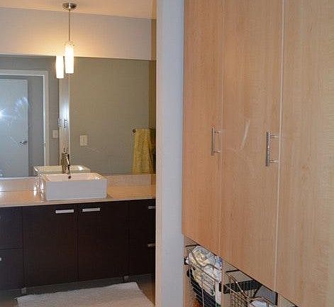 Master Bathroom with laundry