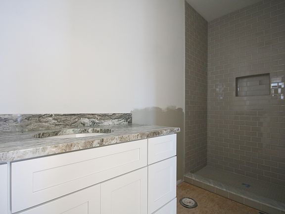 Bathroom under construction