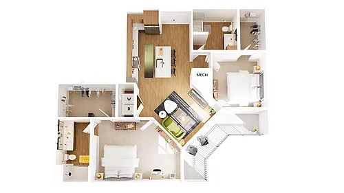 Floor plan B4