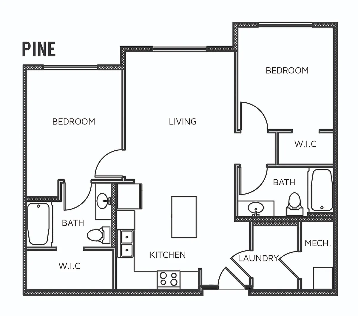 Floor plan Pine
