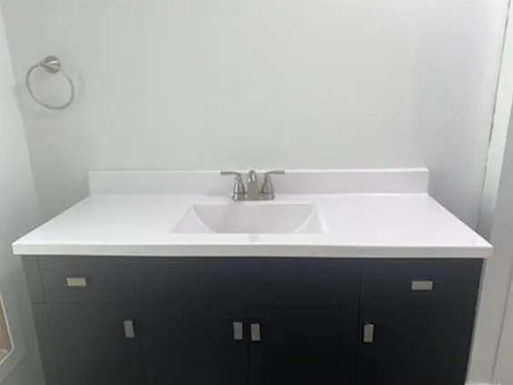 New bathroom vanity