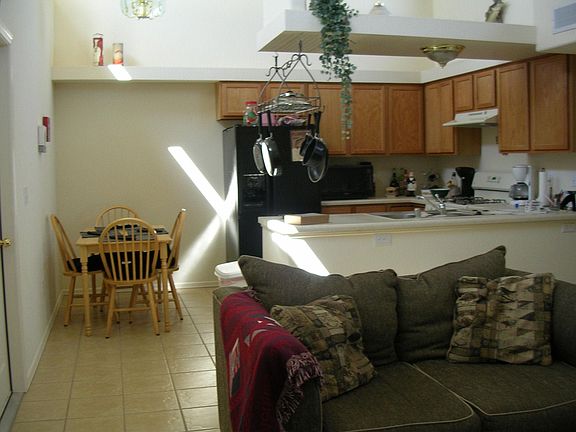 Kitchen and dining area