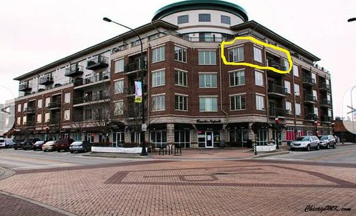 Condo unit faces North and East