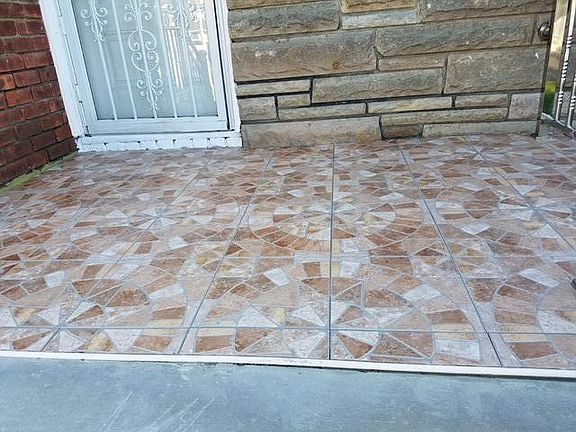 FRONT DOOR ENTRANCE AND PORCH