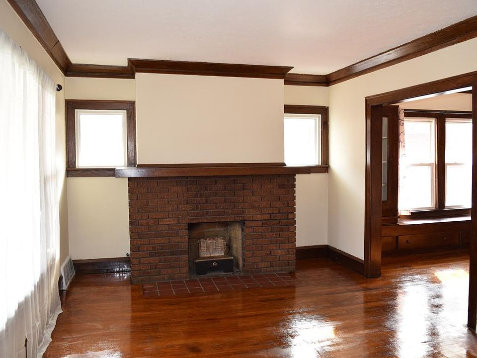 Living room with hardwood floors