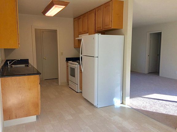 Kitchen & Dining Area, with Living Room
