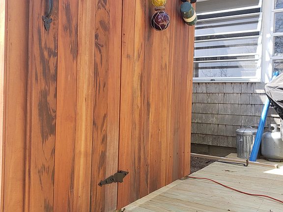 Outdoor shower
