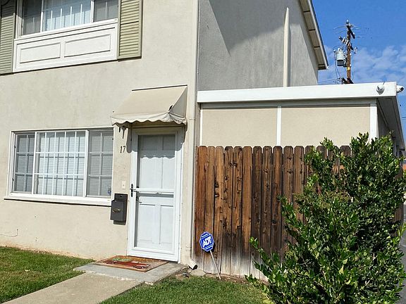 Custom storage unit attached to property. Glass locking sliding doors on patio. New patio covering with lighting