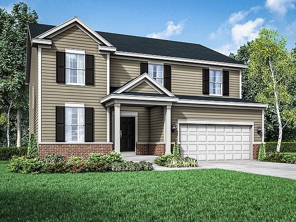 Williamsburg exterior elevation rendering Sulton by William Ryan Homes