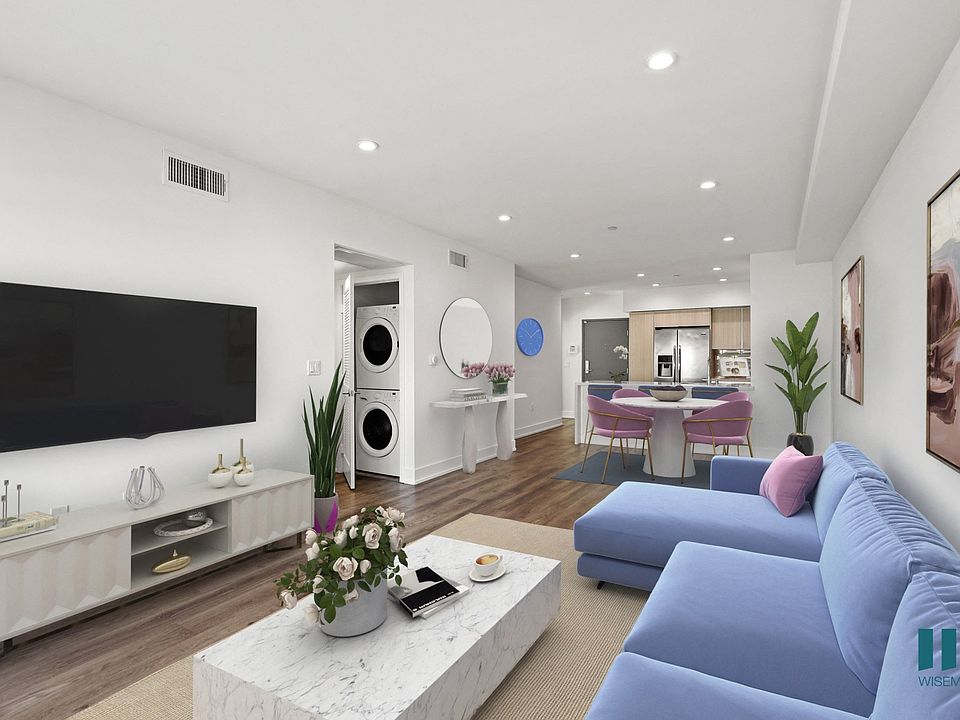 Living Room, Dining, Kitchen, and In-Suite Washer & Dryer