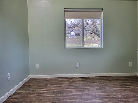 Living room with space for sofa and big screen TV. *Bedroom not pictured, will be adding those pics very soon!