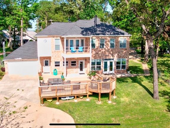 Aerial view from the back