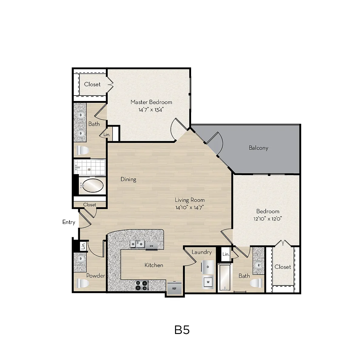Floor plan B5