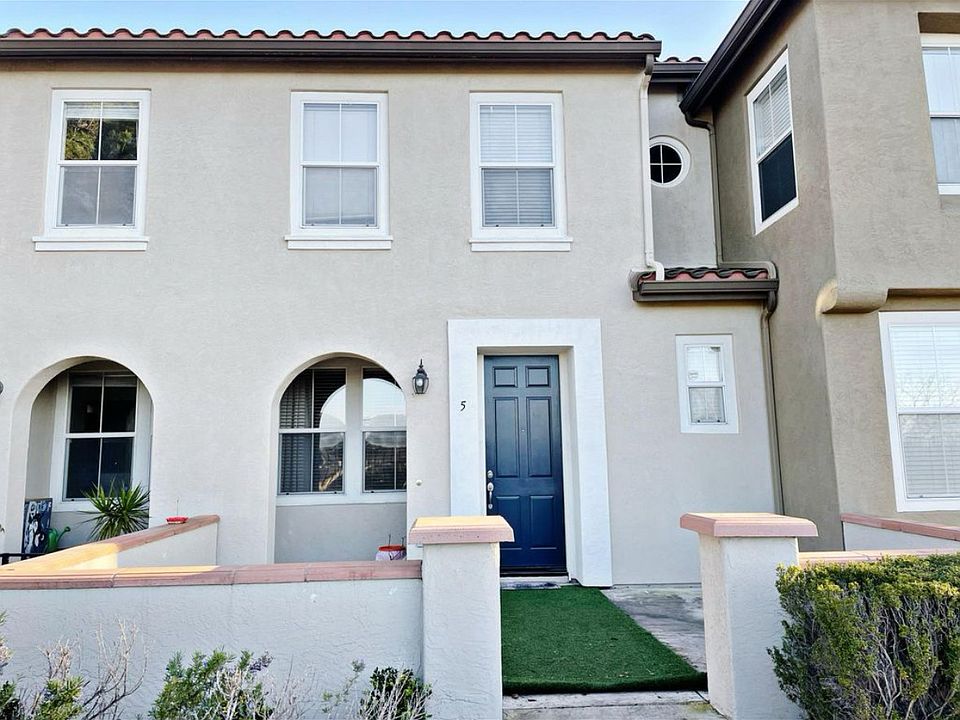 Front door and patio