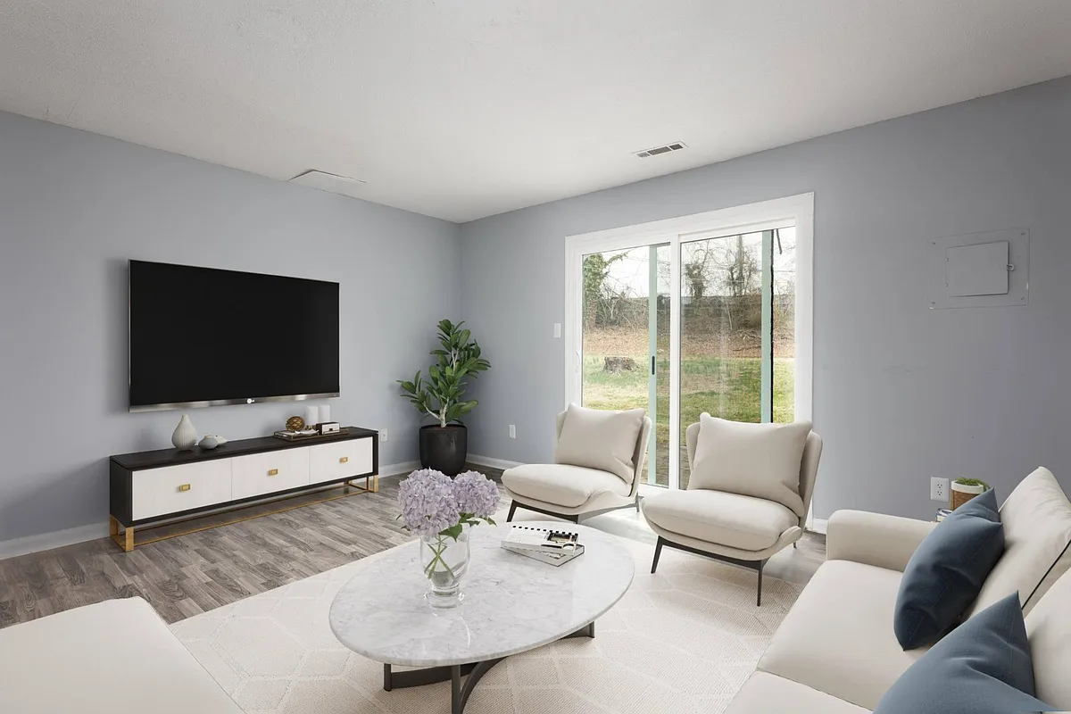 Living Area - Legacy Sedgefield Townhomes