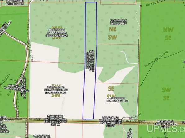 State 70 Hwy, Long Lake, WI 54542