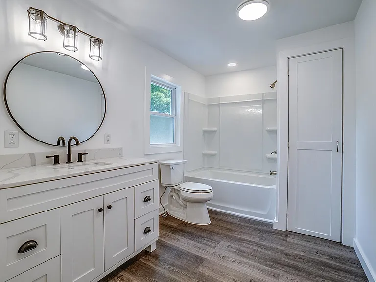 Newly renovated bathroom