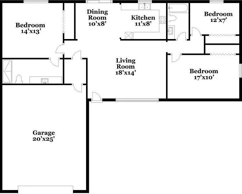 3 bed, 2.0 bath, 1184 sqft, $1,795 — Photo 2
