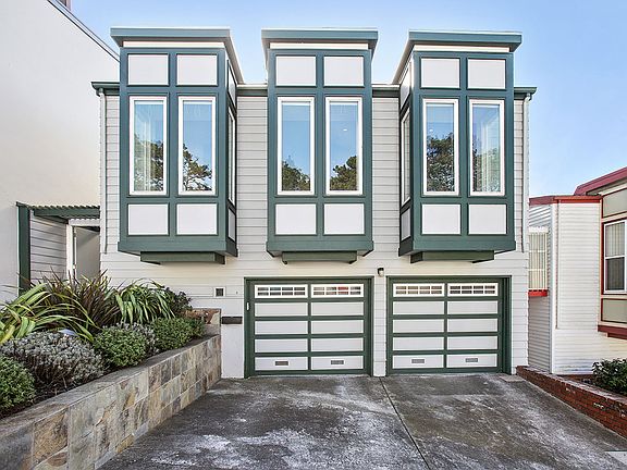 front of property