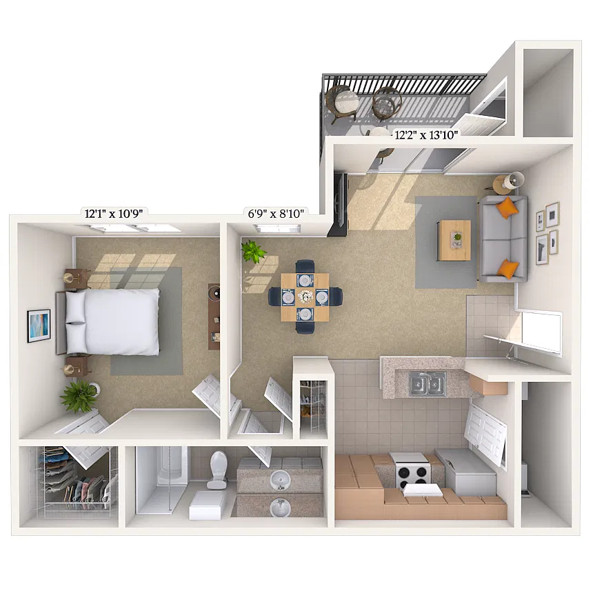Floor plan The Orchid