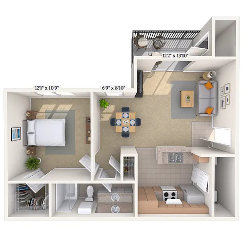 Floor plan The Orchid