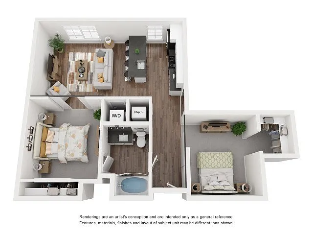 Floor plan The Folsom