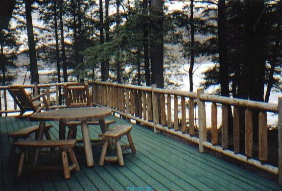 Deck view looking NNW