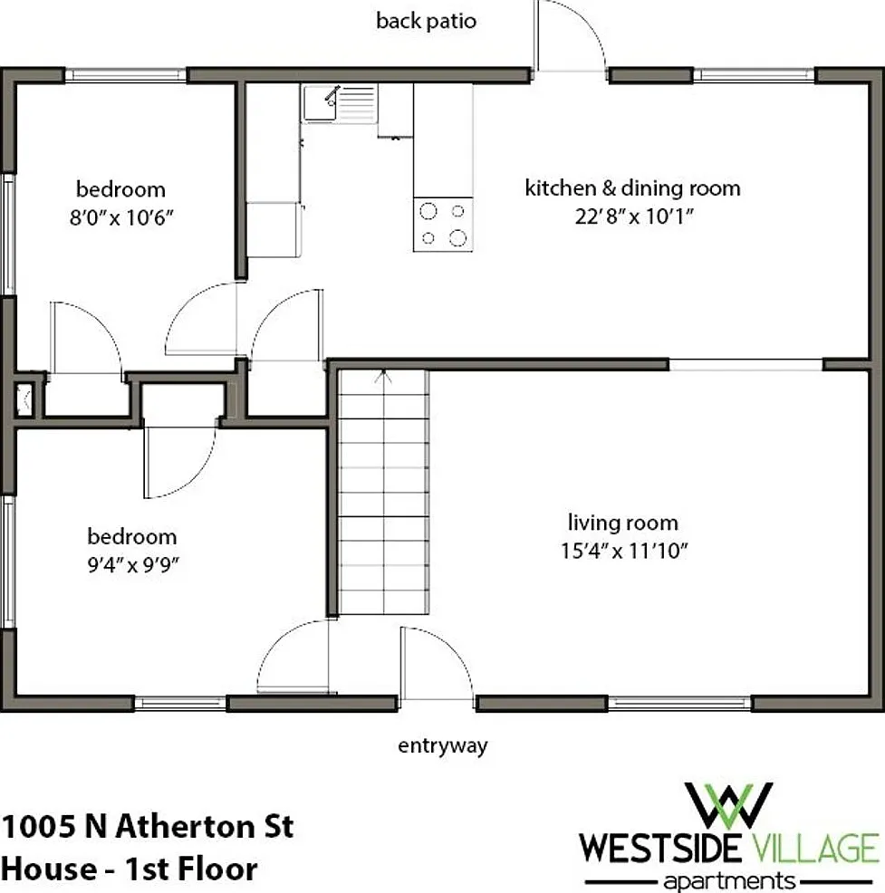 1005 N. Atherton St. — Photo 2
