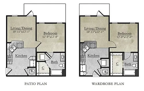 Floor plan 1X1