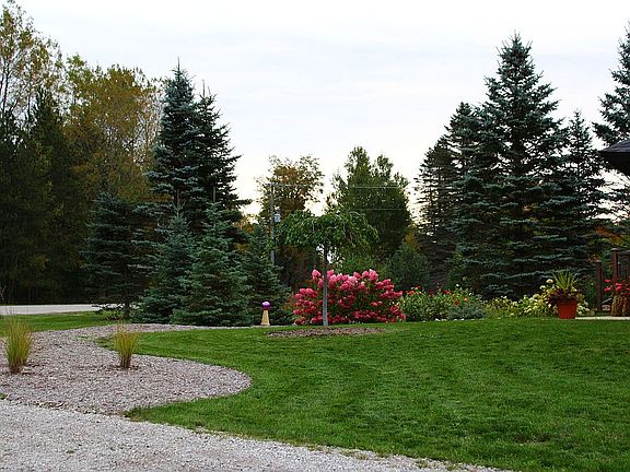 View towards road