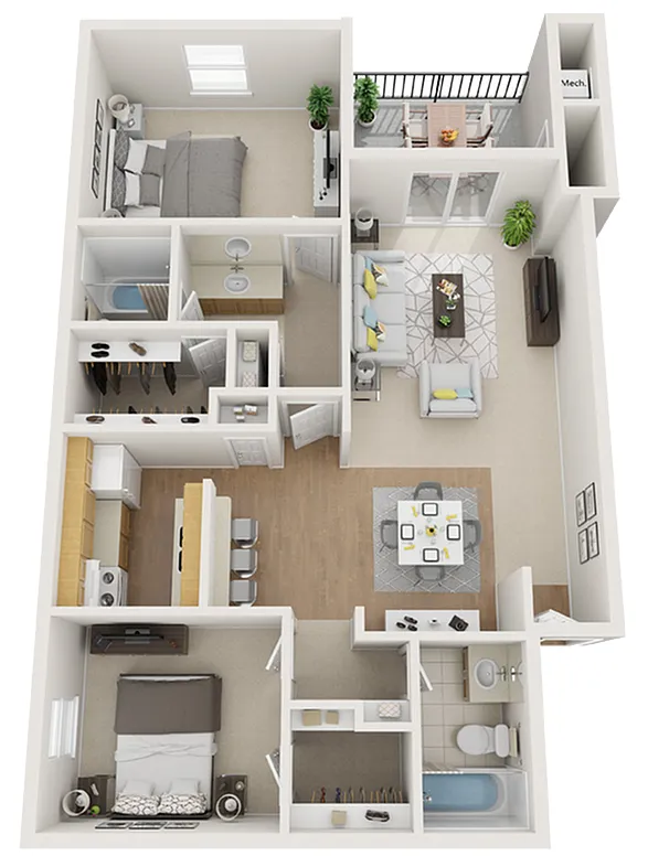 Floor plan Pinewood