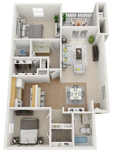 Floor plan Pinewood