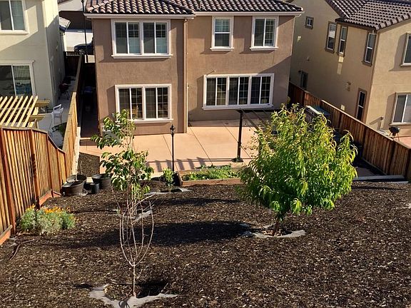 View of home from backyard