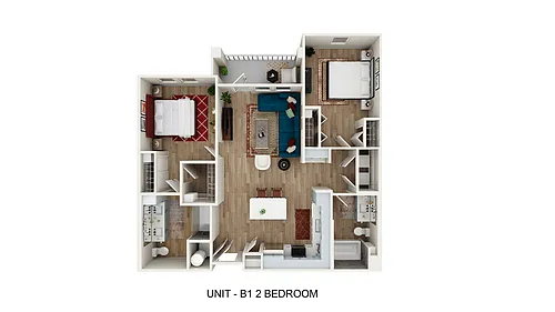 Floor plan B1