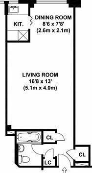 2nd image of 225 E 46th St APT 5K