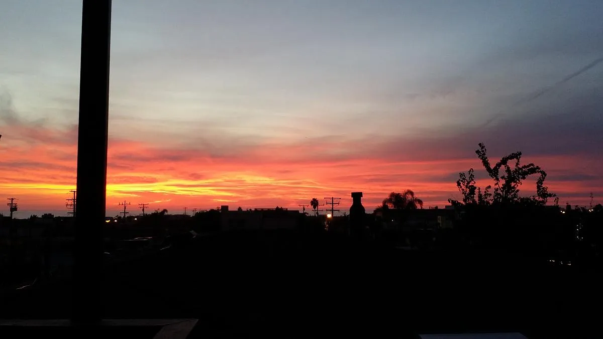 Sunset from Deck - OPEN HOUSE SUNDAY SEPT 12TH NOON TO 1PM - 837 5th St #6