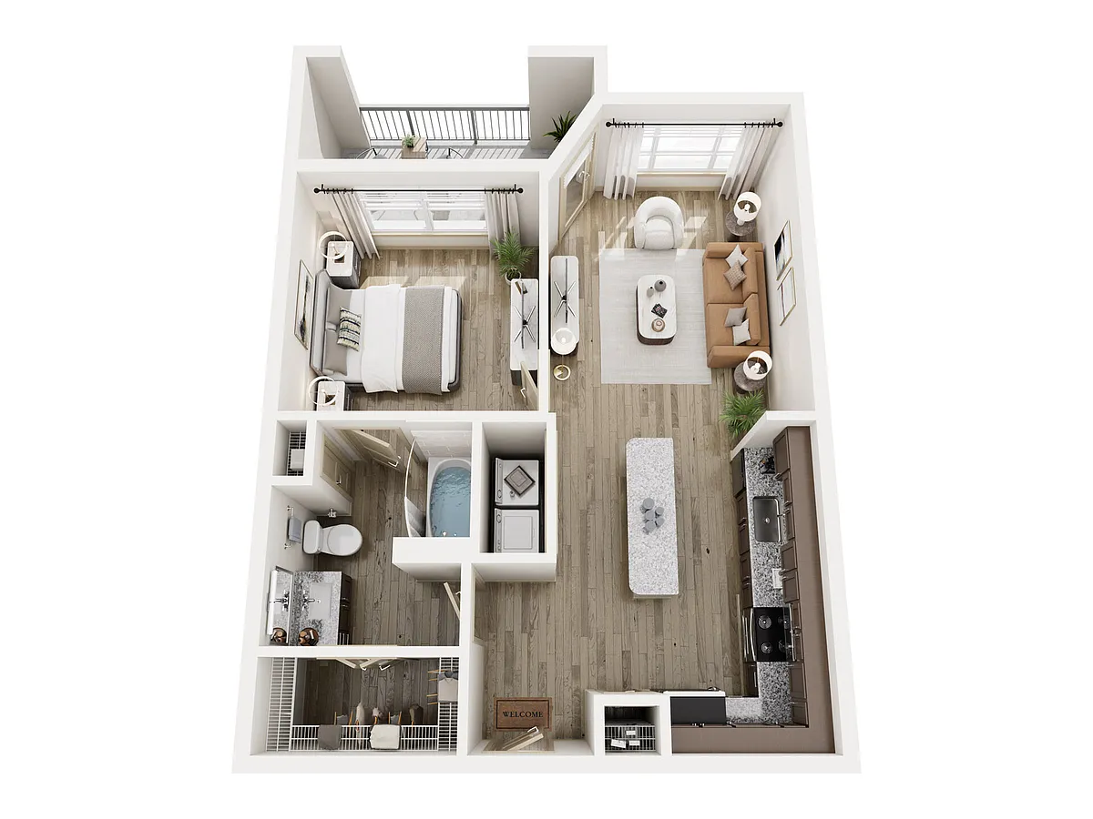 Floor plan A1P