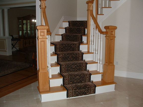 Front foyer stairs