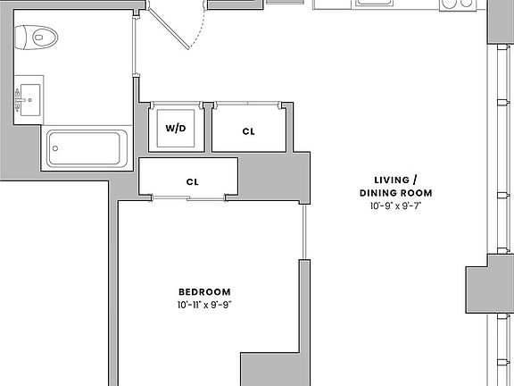 2nd image of 18 6th Ave APT 2805